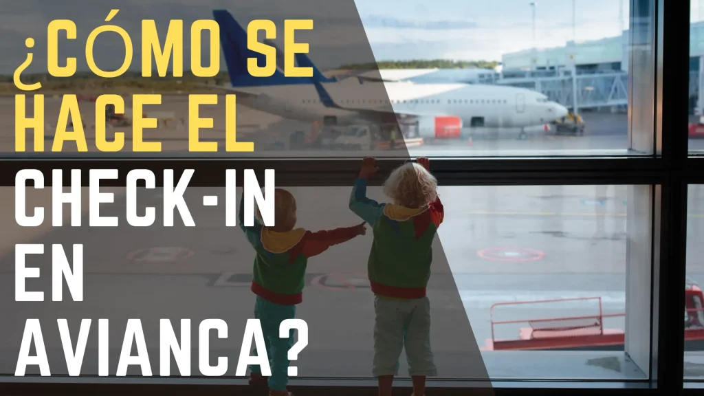 ¿Cómo se hace el check-in en Avianca