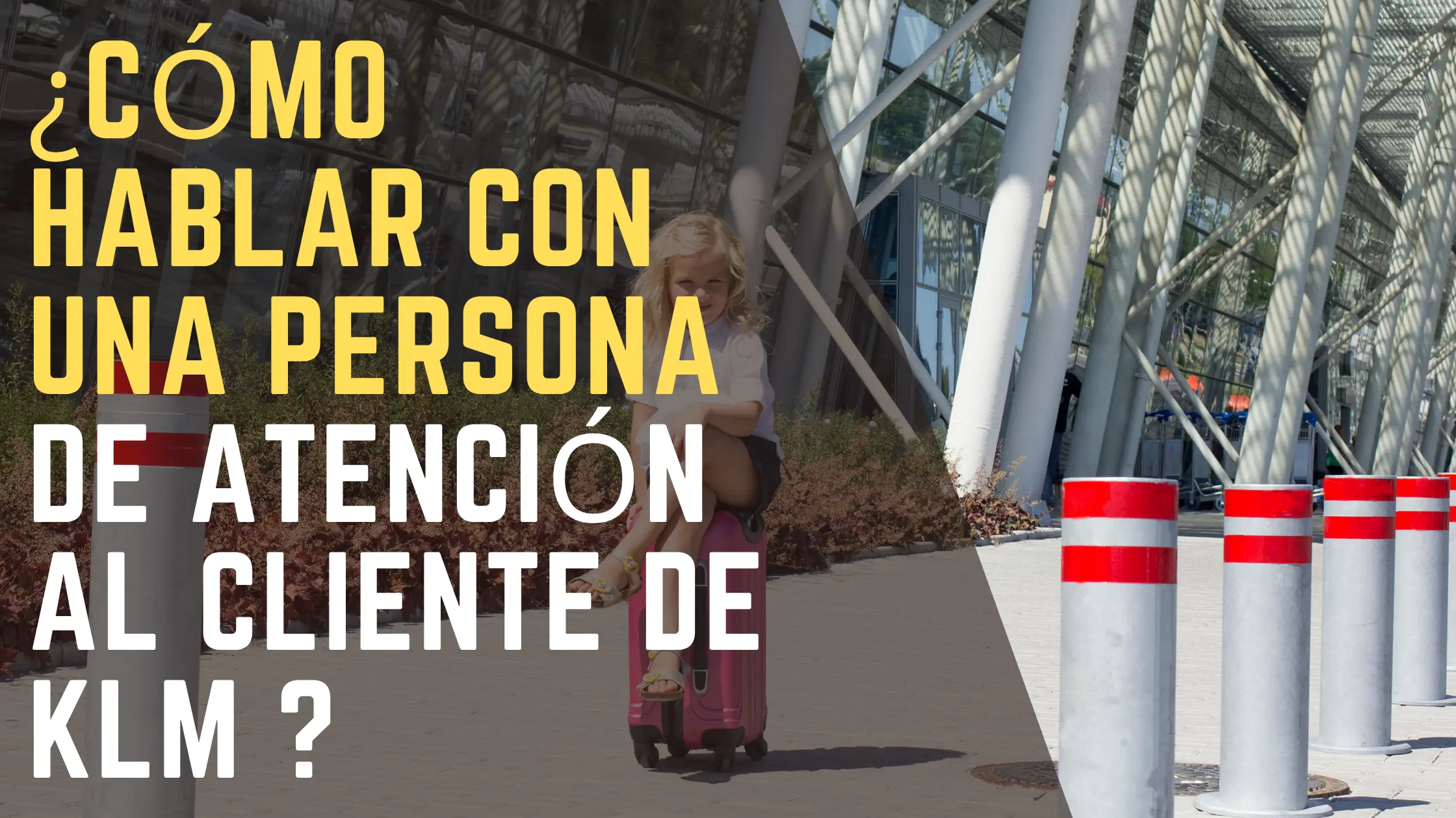 ¿Cómo hablar con una persona de atención al cliente de KLM