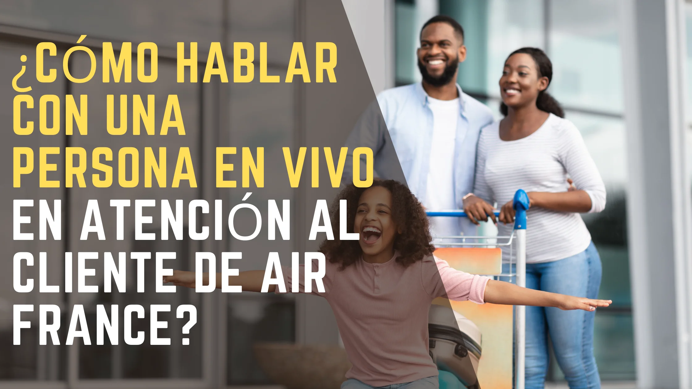 ¿Cómo hablar con una persona en vivo en atención al cliente de Air France