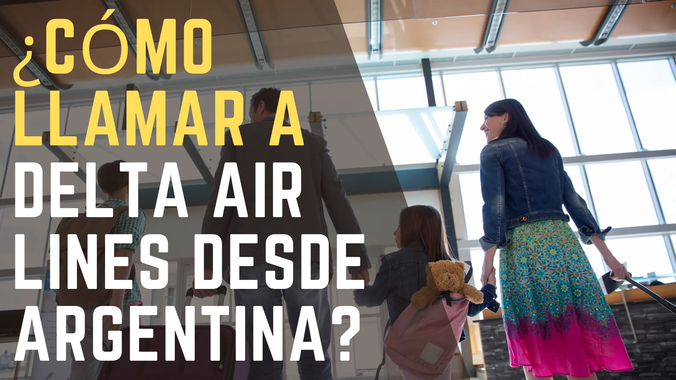 ¿Cómo llamar a Delta Air Lines desde Argentina