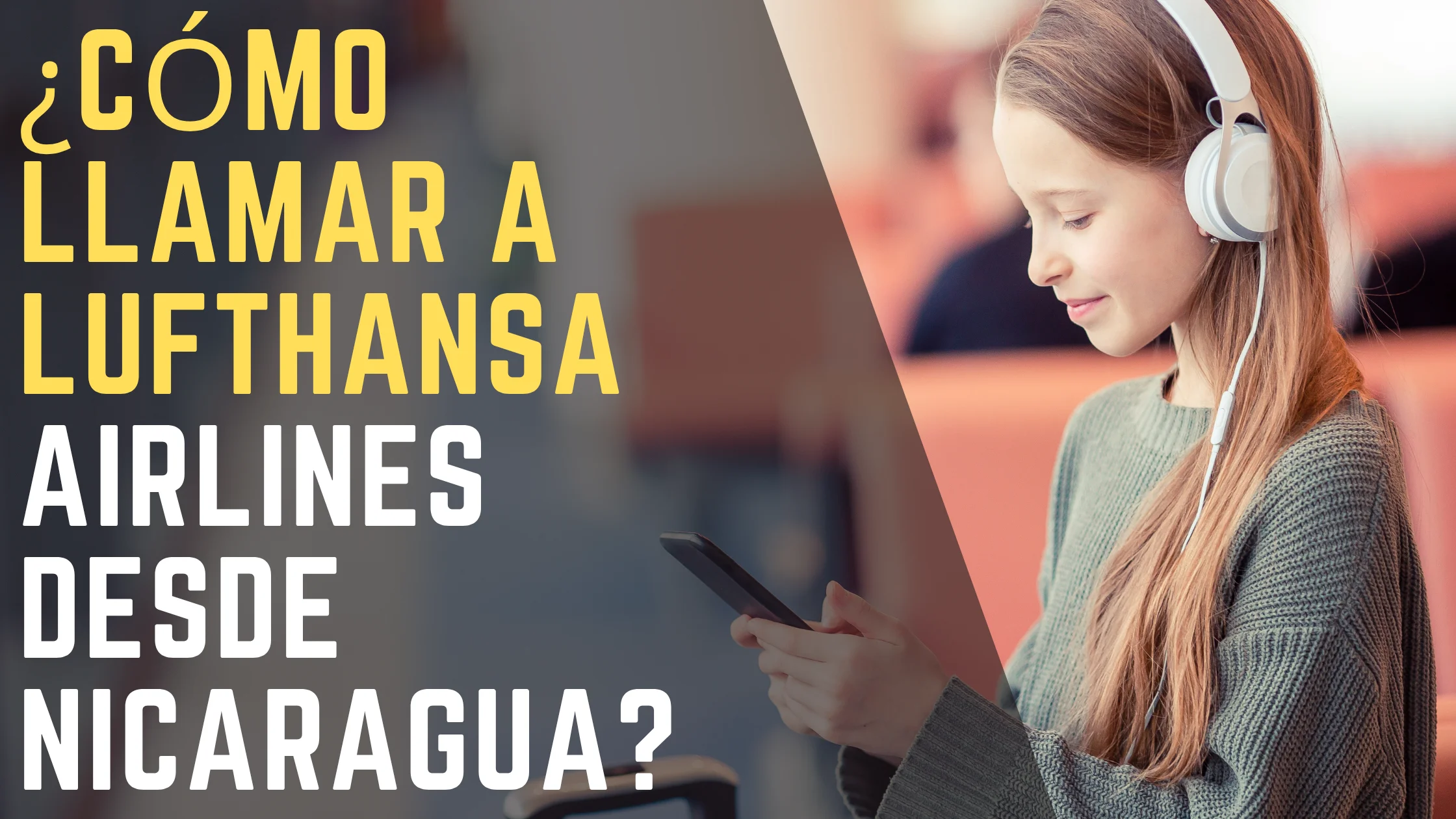 ¿Cómo llamar a Lufthansa Airlines desde Nicaragua