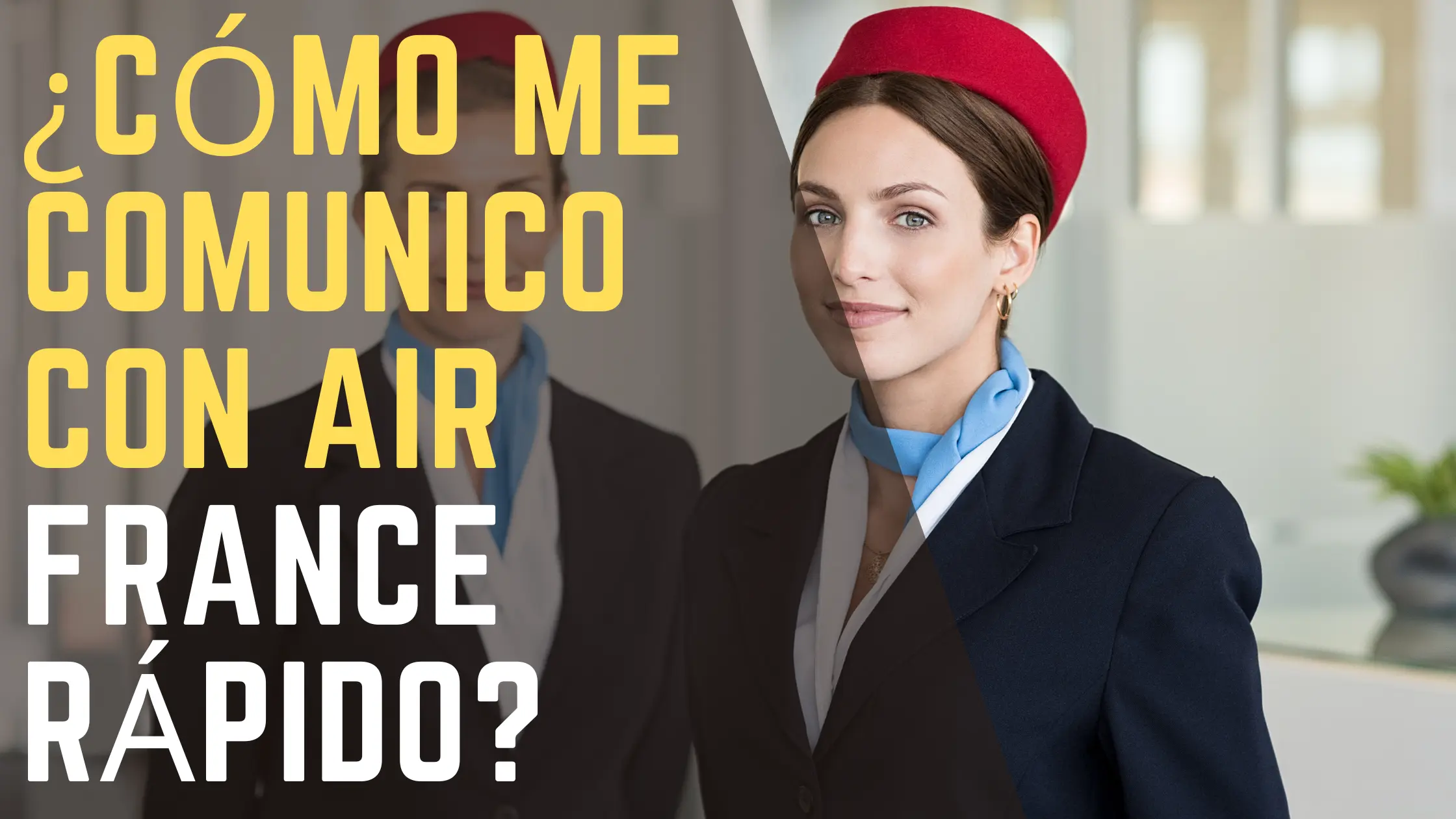 ¿Cómo me comunico con Air France rápido