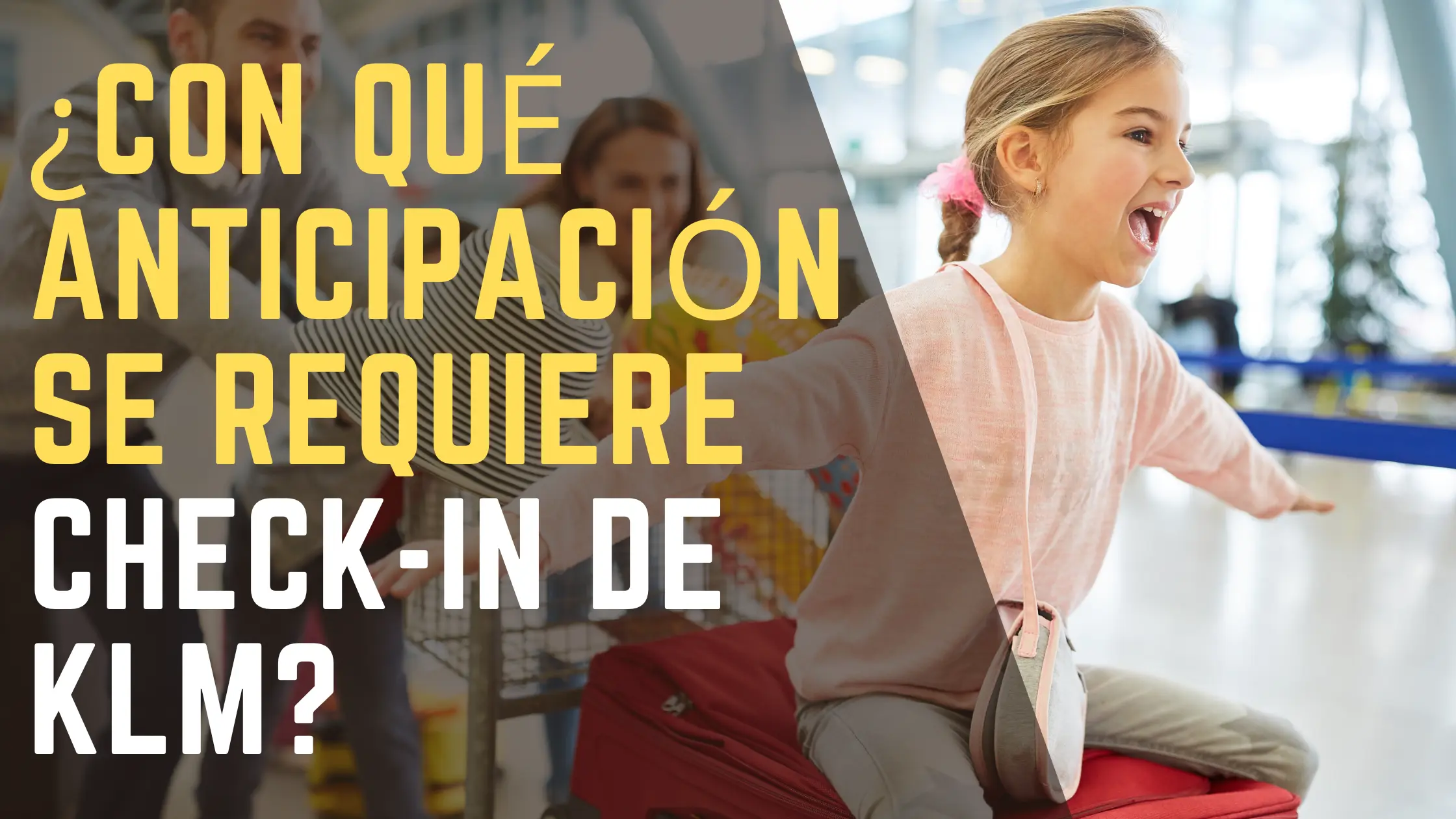 ¿Con qué anticipación se requiere check-in de KLM