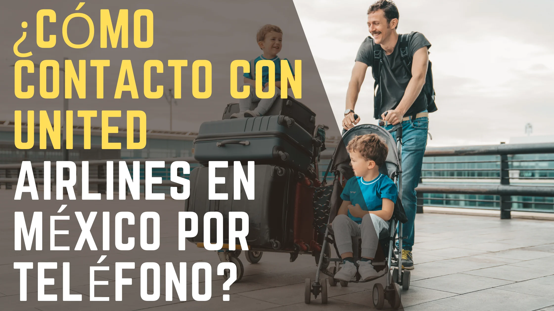 ¿Cómo contacto con United Airlines en México por teléfono