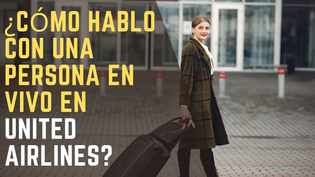 ¿Cómo hablo con una persona en vivo en United Airlines