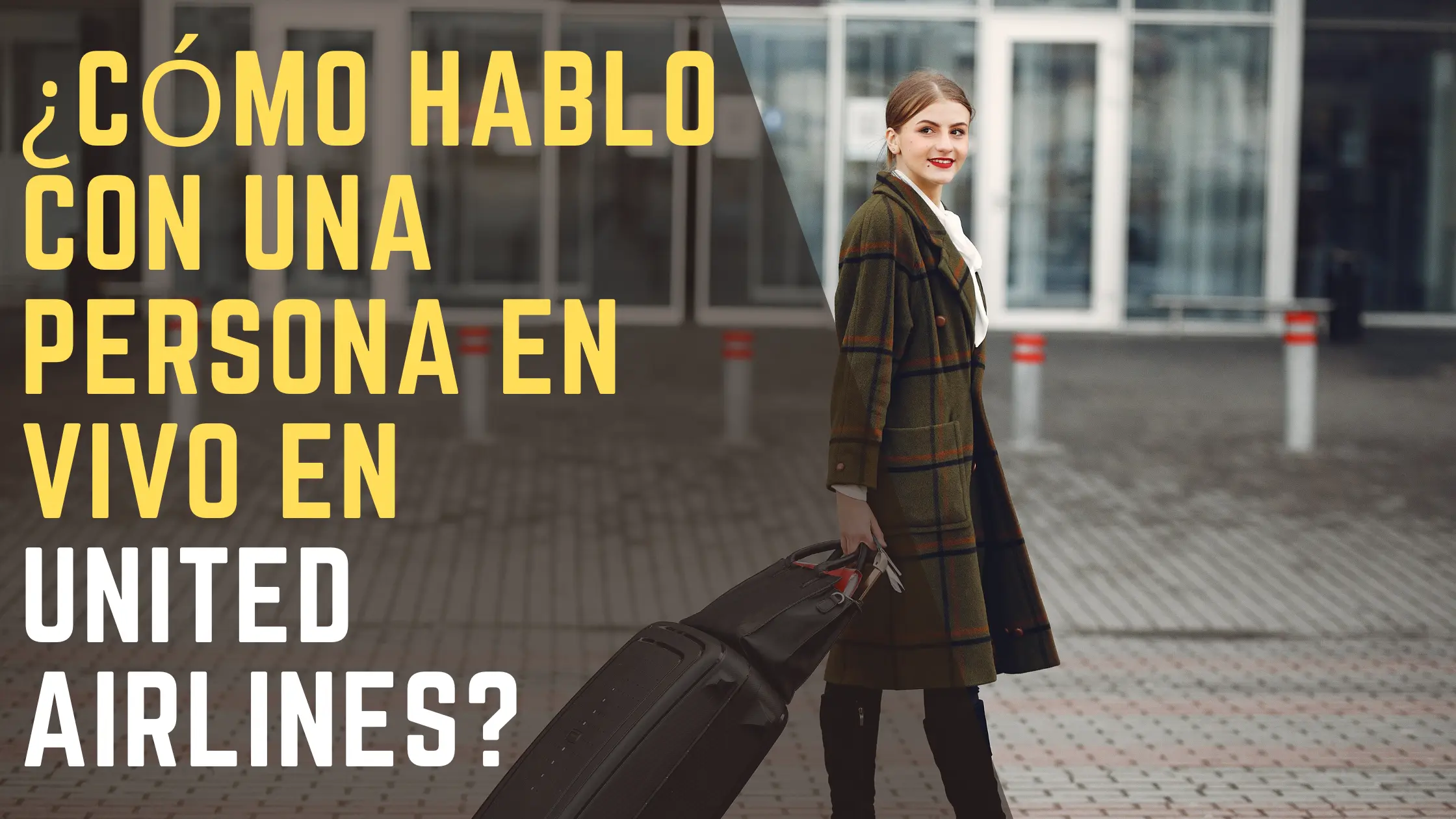 ¿Cómo hablo con una persona en vivo en United Airlines
