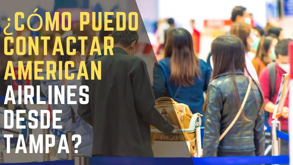 ¿Cómo puedo contactar American Airlines desde Tampa