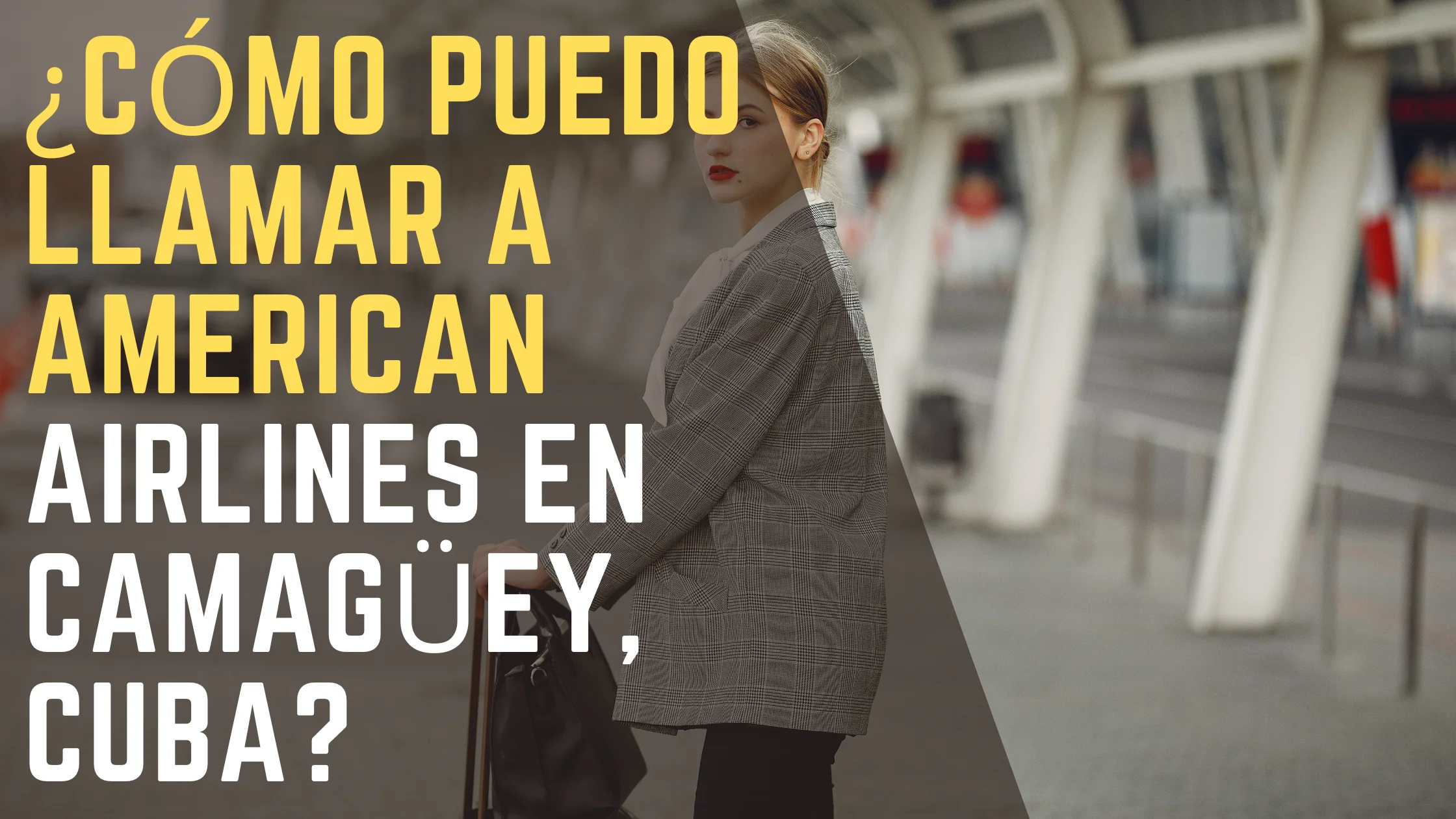 ¿Cómo puedo llamar a American Airlines en Camagüey, Cuba