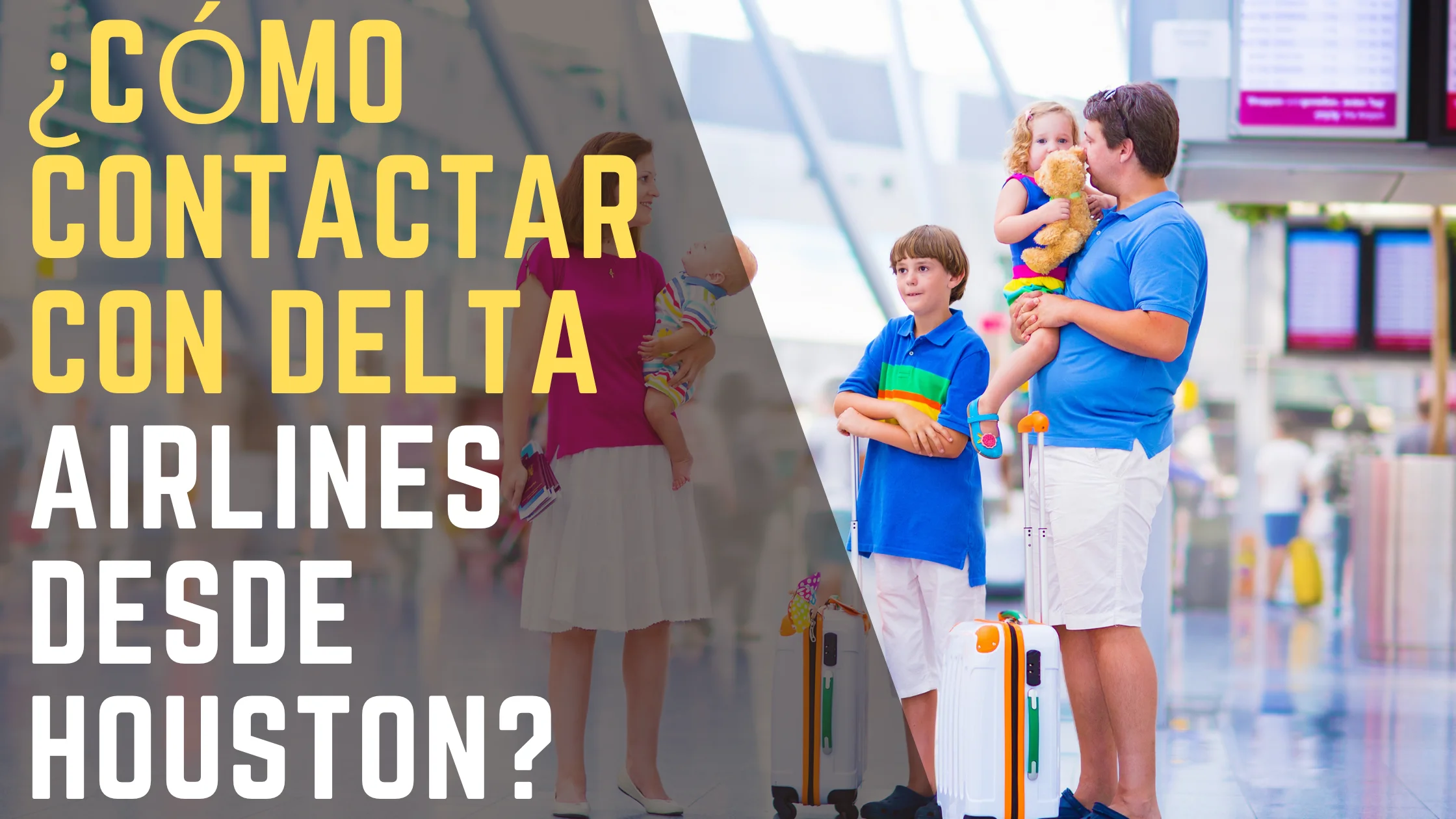¿Cómo contactar con Delta Airlines desde Houston