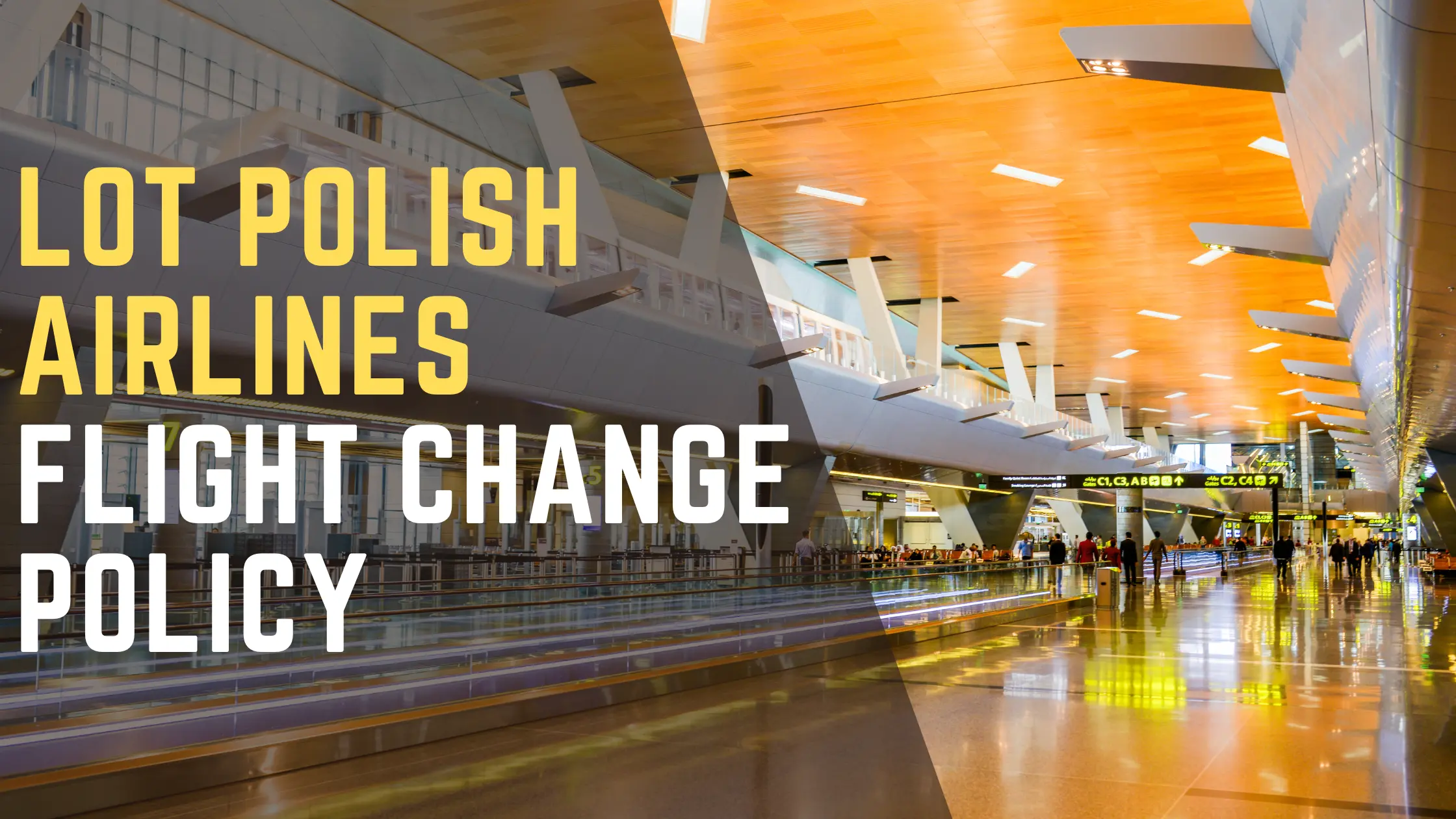 LOT Polish Airlines Flight Change Policy
