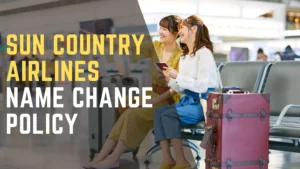 Sun Country Airlines Name Change Policy