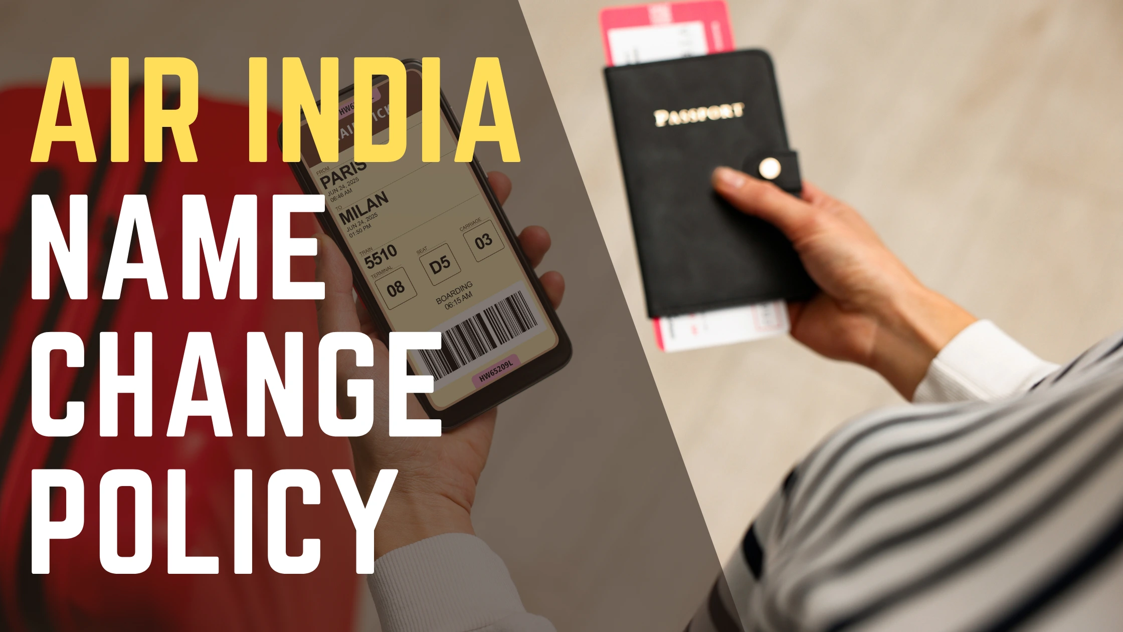 Air India Name Change Policy