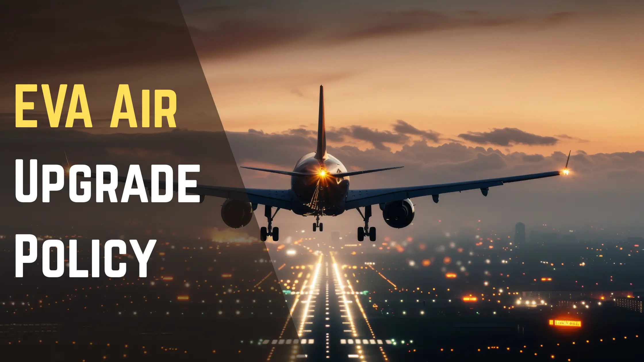 EVA Air Upgrade Policy