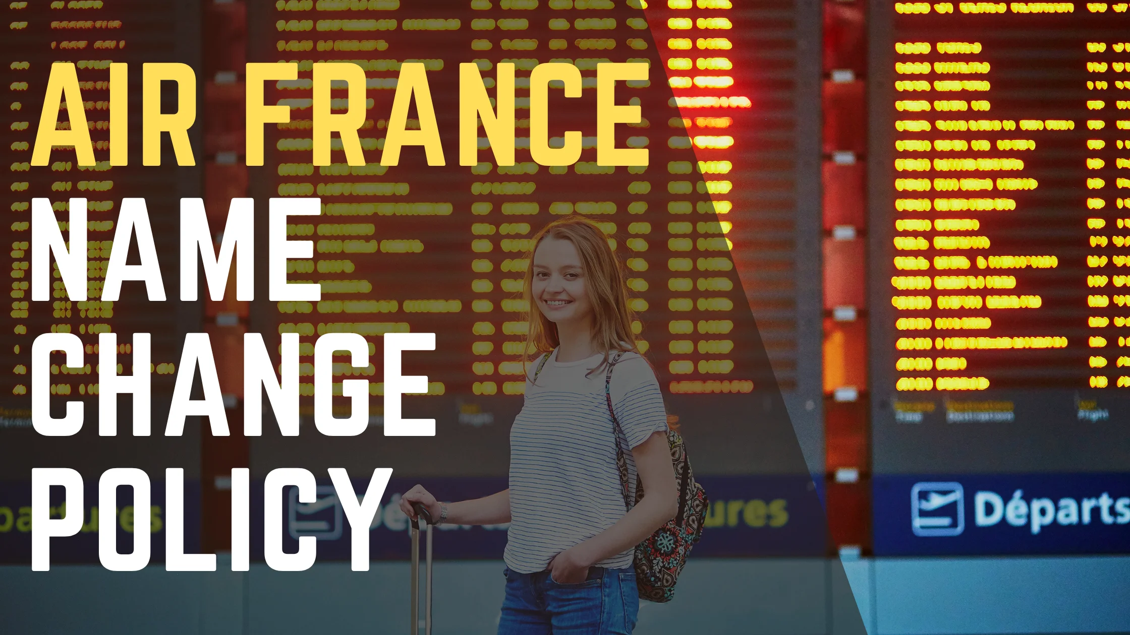 Air France Name Change Policy