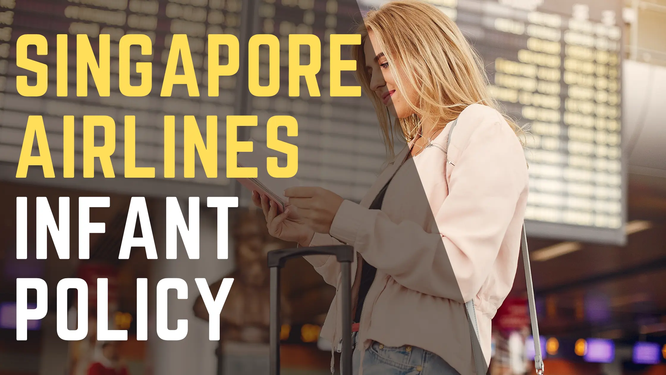 Singapore Airlines Infant Policy